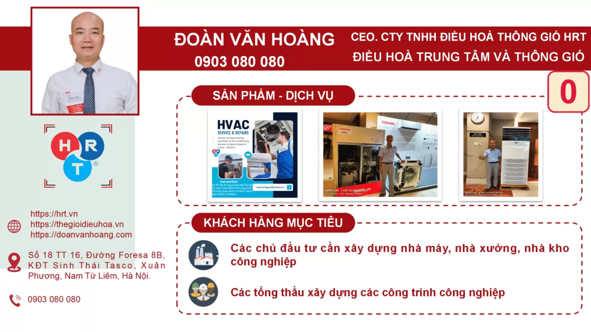 CTY TNHH ĐIỀU HO&Agrave; TH&Ocirc;NG GI&Oacute; HRT