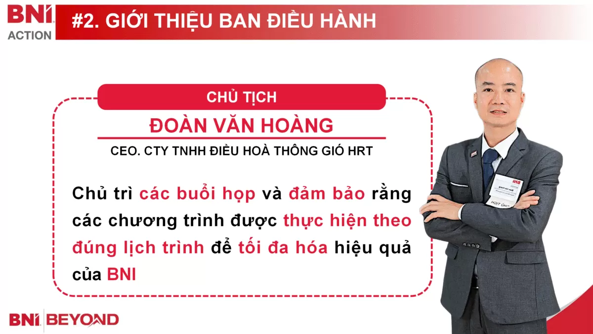 Chủ Tịch HO&Agrave;NG ACTION