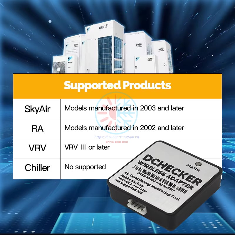 Phần mềm Daikin D-Checker