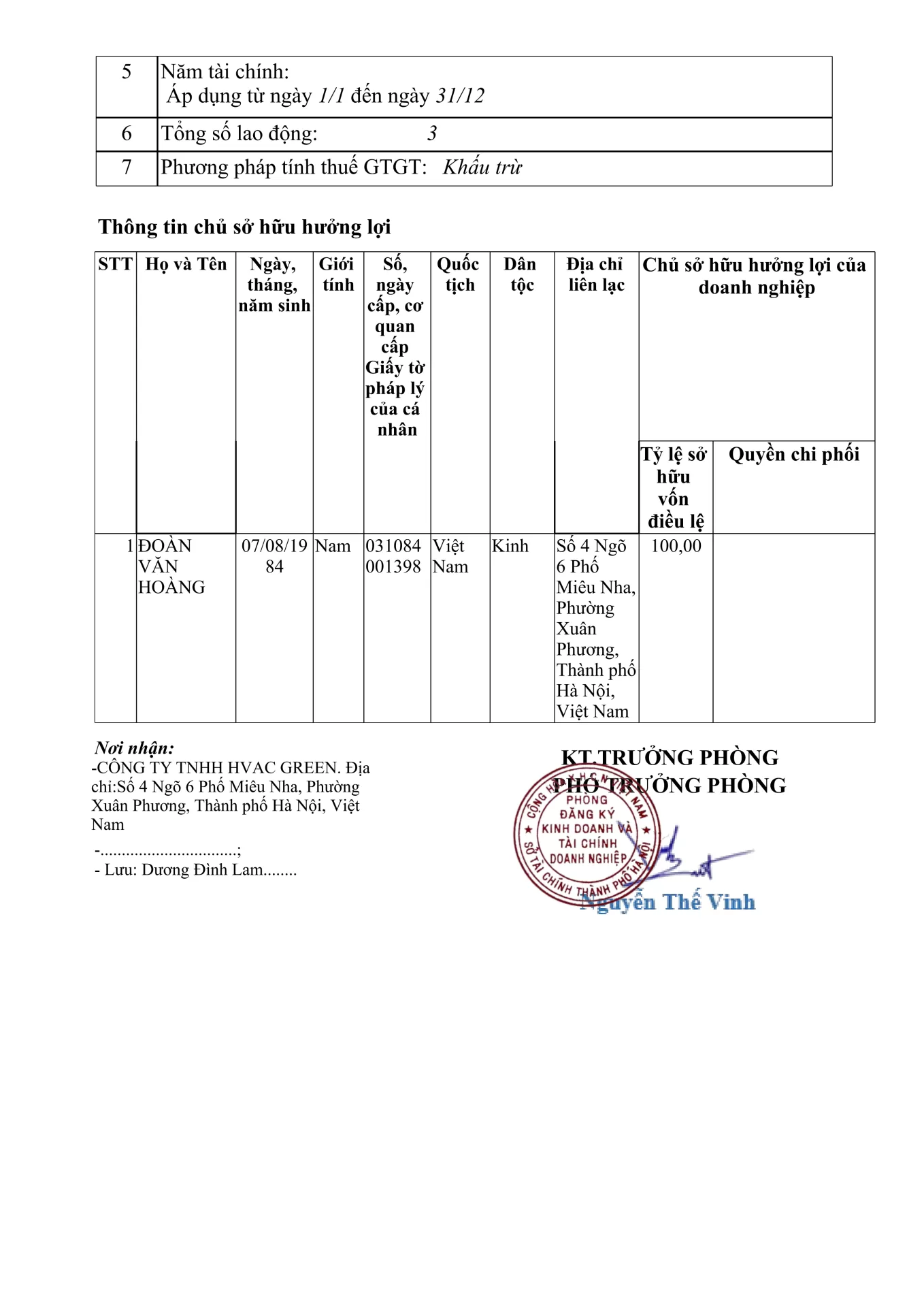 HVAC Green thuộc hệ sinh th&aacute;i HRT của CEO Đo&agrave;n Văn Ho&agrave;ng