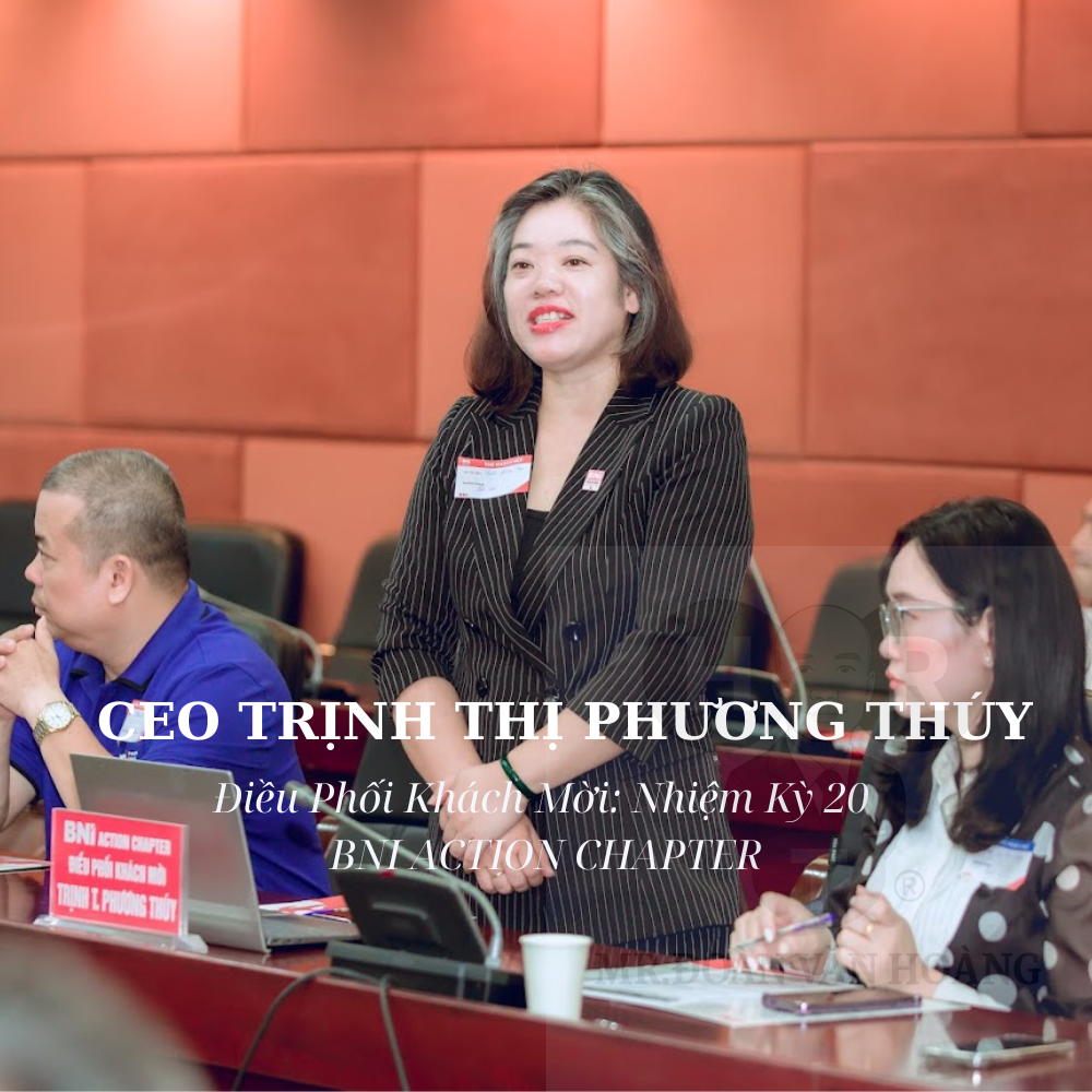 Điều Phối Khách Mời CEO TRỊNH THỊ PHƯƠNG THÚY