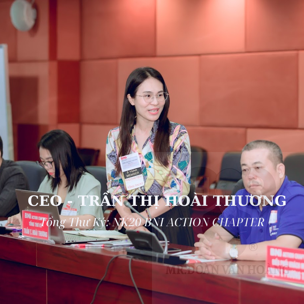 Tổng Thư Ký CEO TRẦN THỊ HOÀI THƯƠNG