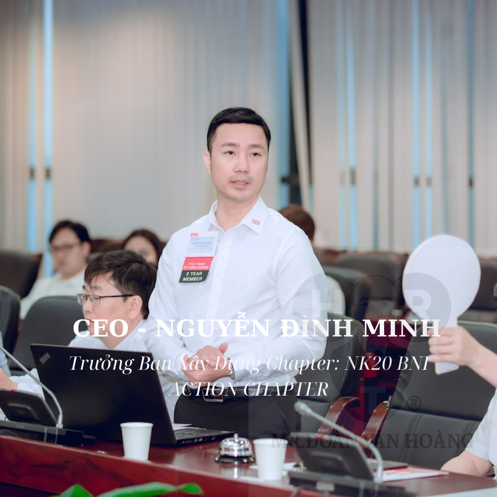 Trưởng Ban Xây Dựng Chapter CEO NGUYỄN ĐÌNH MINH