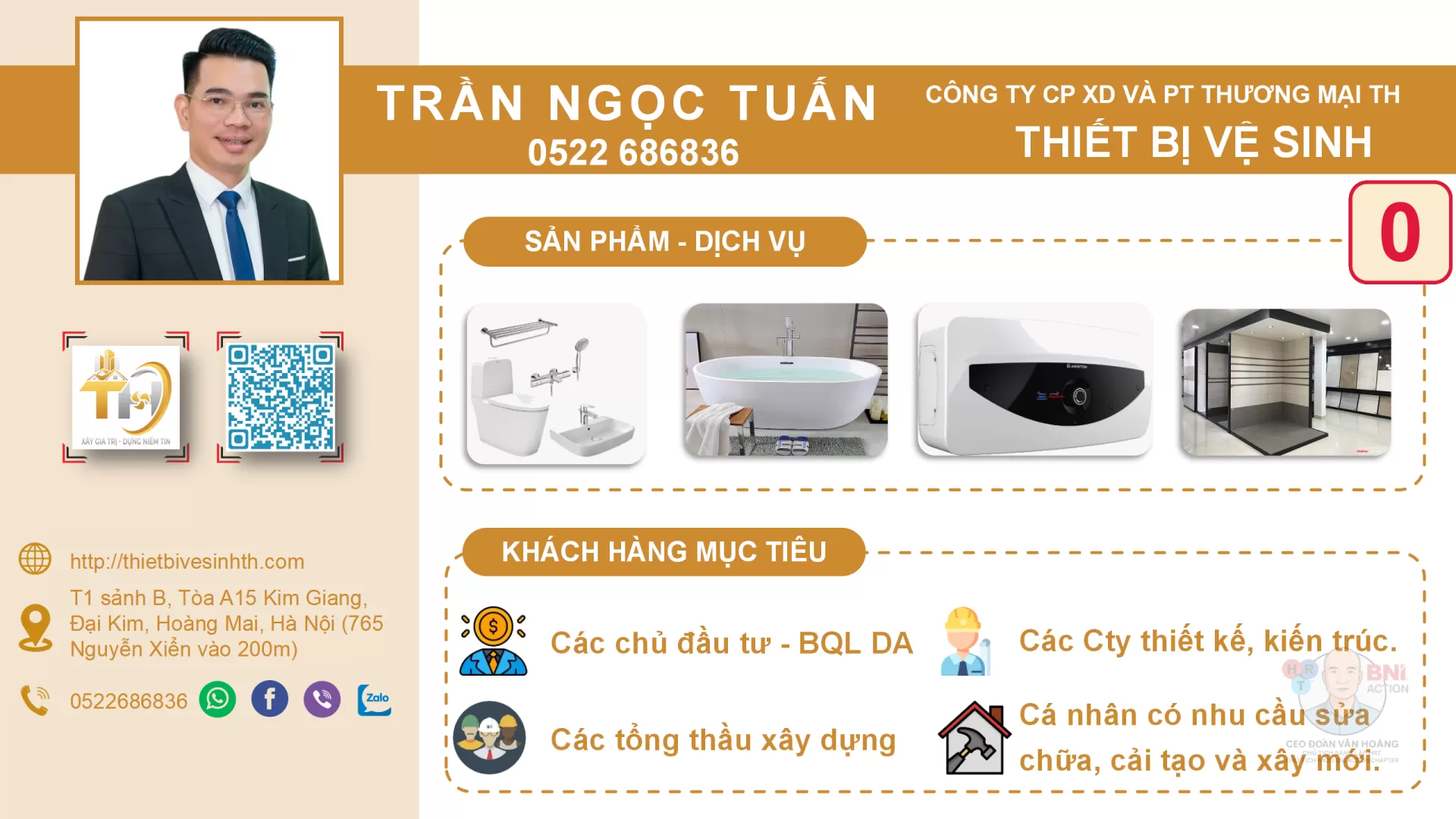 Phó Chủ tịch: CEO Trần Ngọc Tuấn