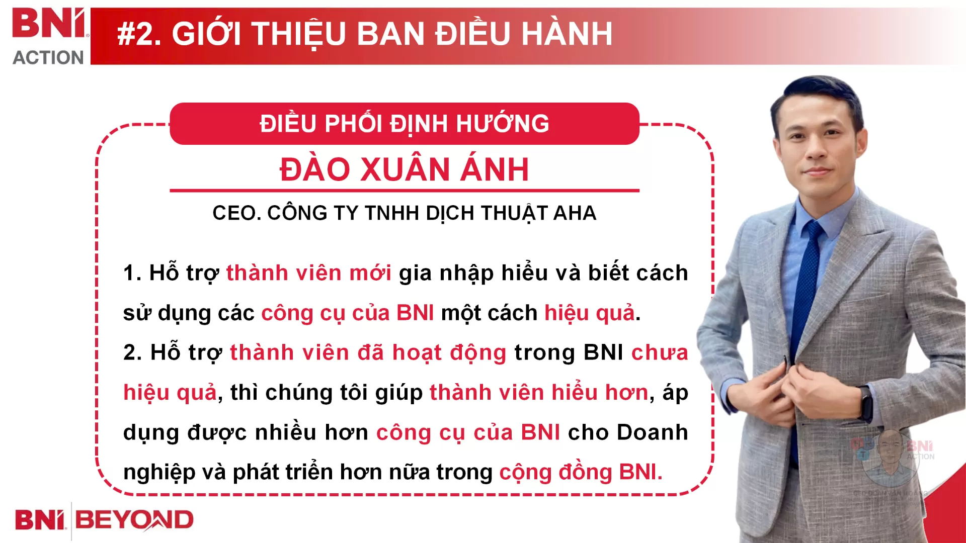 Điều Phối Định Hướng - Đ&agrave;o Xu&acirc;n &Aacute;nh