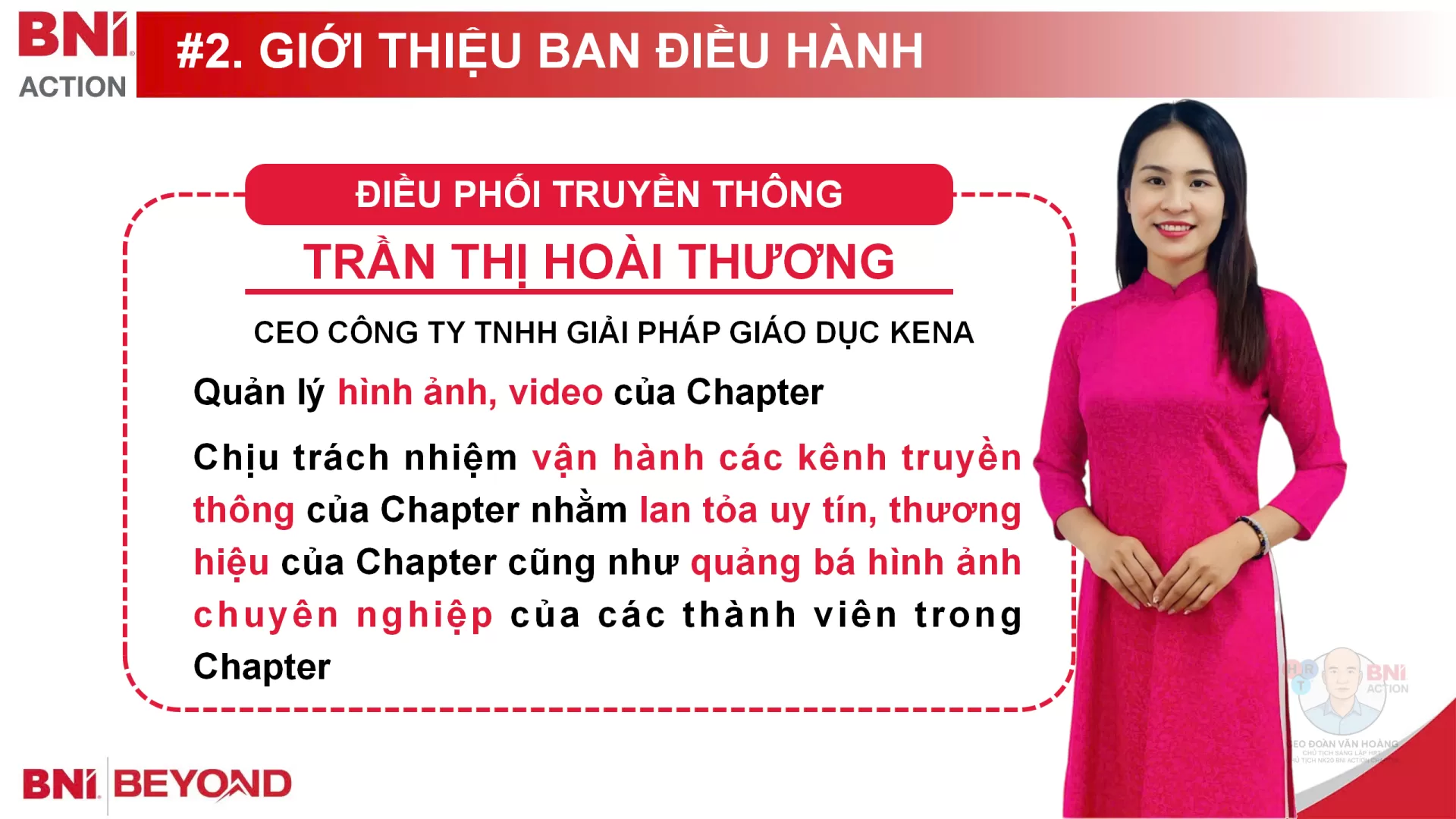 ĐIỀU PHỐI TRUYỀN THÔNG – TRẦN THỊ HOÀI THƯƠNG