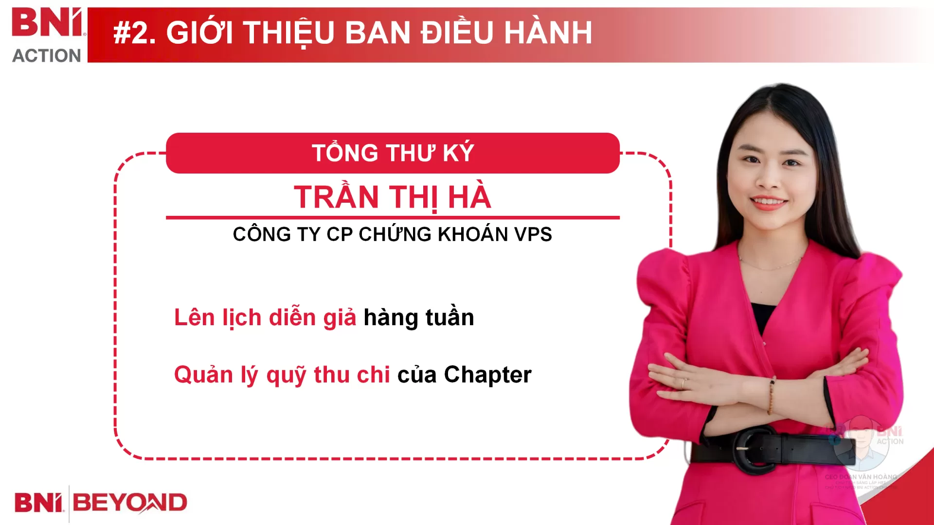 TỔNG THƯ KÝ – TRẦN THỊ HÀ