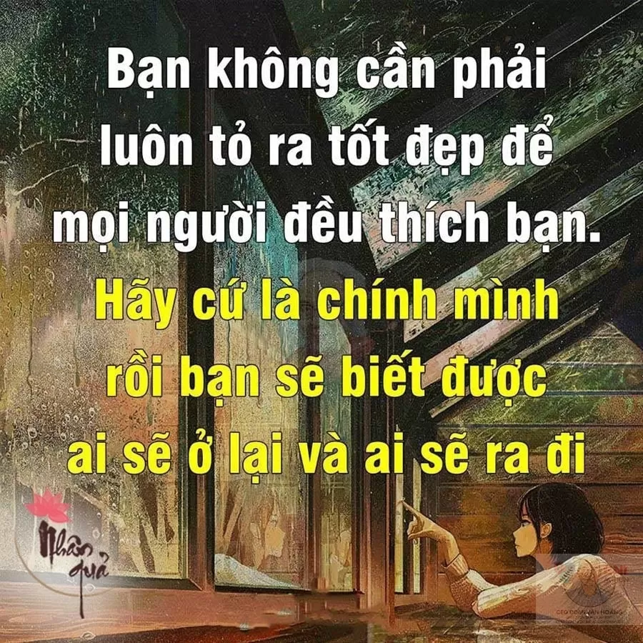 H&atilde;y L&agrave; Ch&iacute;nh M&igrave;nh