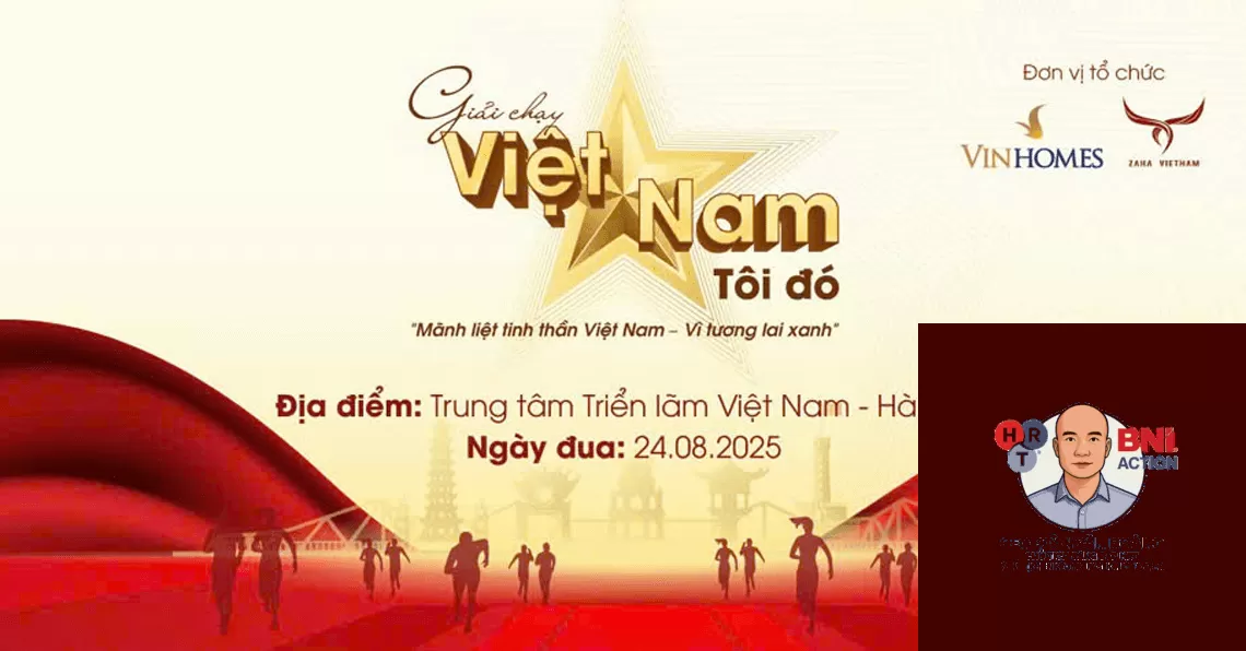 BNI Action Chapter Tham Gia Giải Chạy Việt Nam Tôi Đó 2025