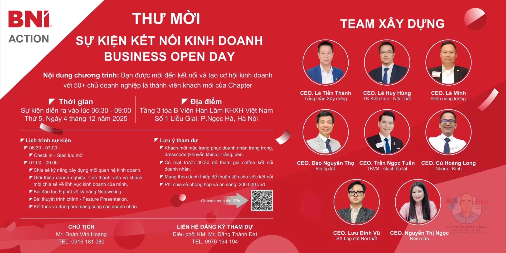 **SỰ KIỆN KẾT NỐI KINH DOANH – BUSINESS OPEN DAY