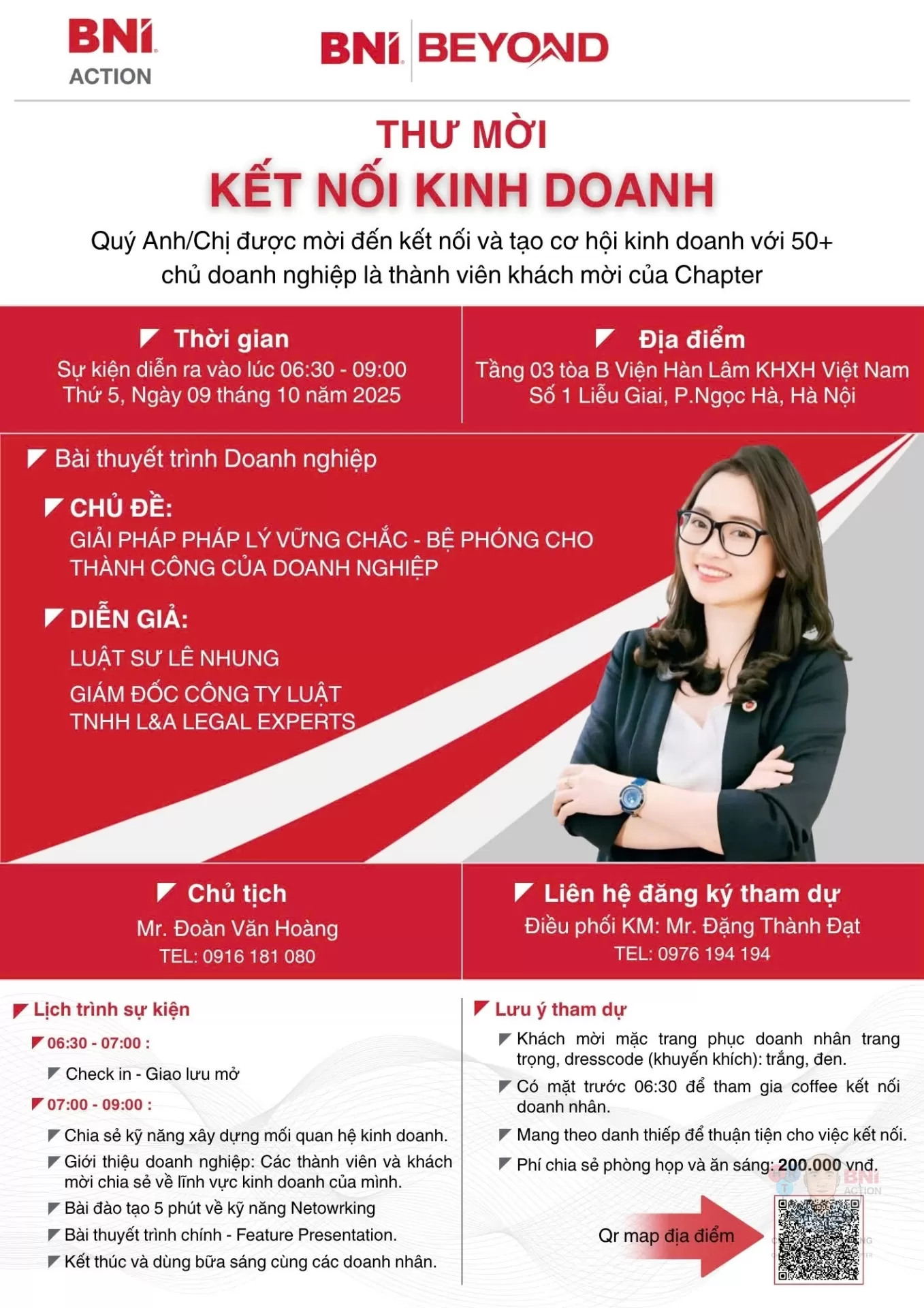 Kết Nối Kinh Doanh Cùng BNI Action Chapter