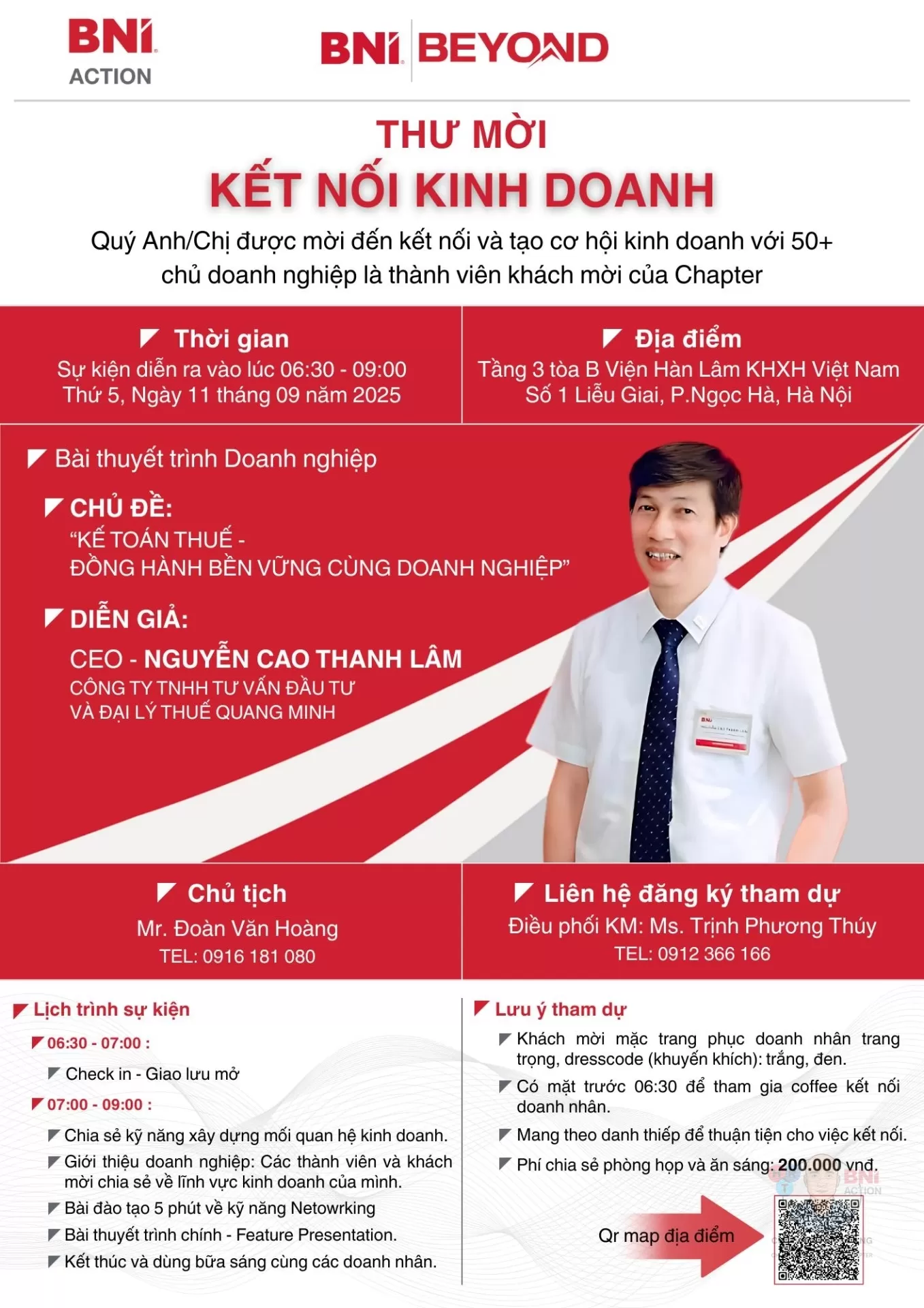 Kết Nối Kinh Doanh & Cơ Hội Hợp Tác 11/09/2025