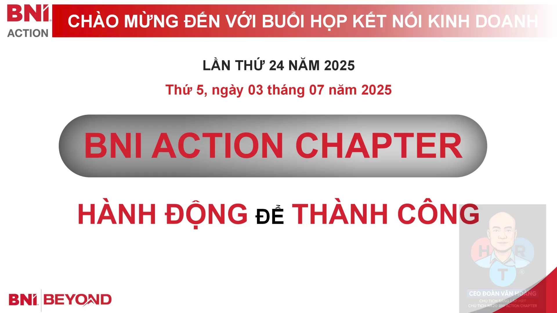 KẾT QUẢ BUỔI HỌP KẾT NỐI KINH DOANH – NGÀY 03/7/2025