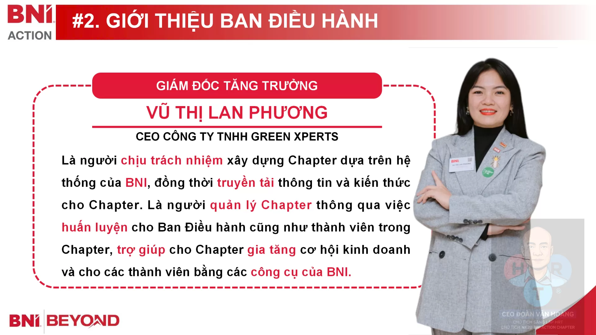 Đón Giám đốc Tăng trưởng Vũ Thị Lan Phương tham dự buổi họp