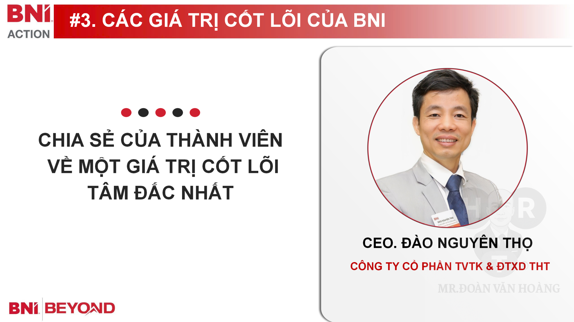 Chia sẻ Giá trị Cốt lõi