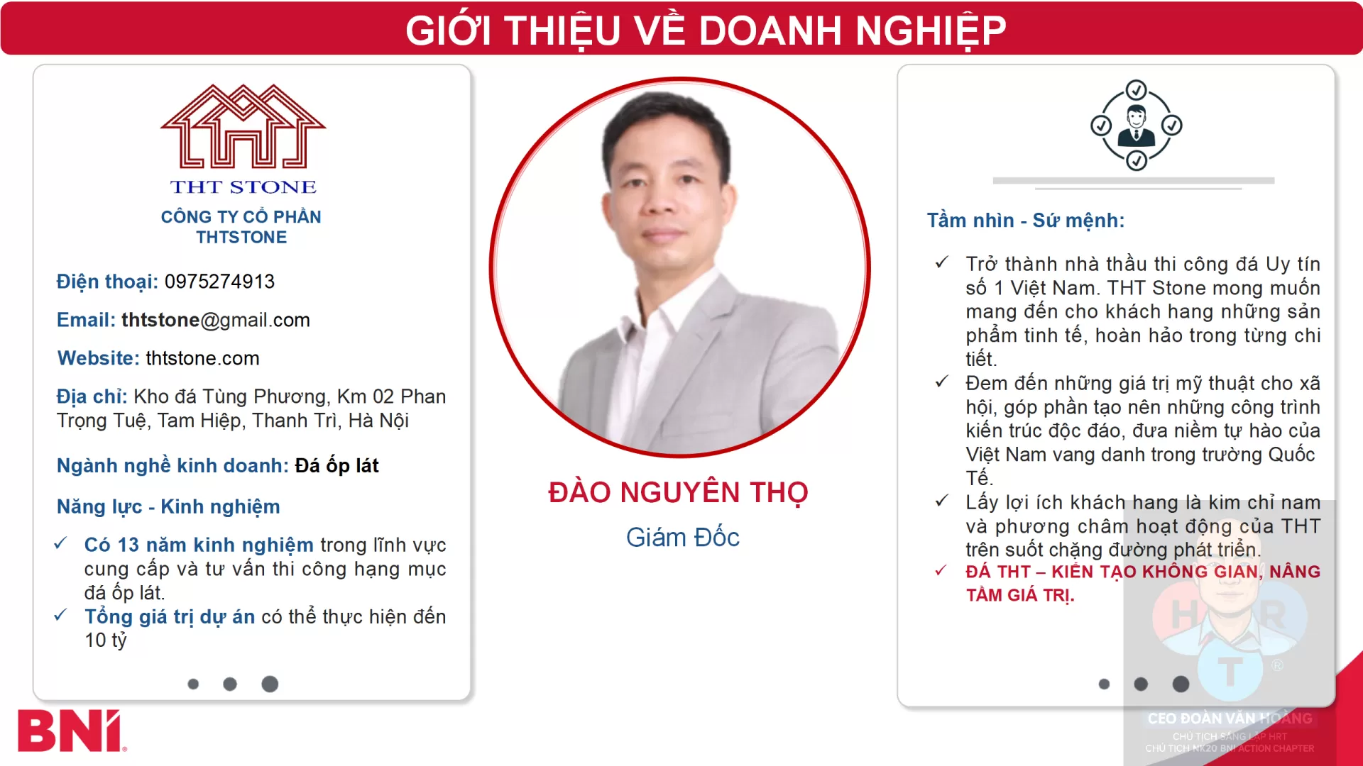 DIỄN GIẢ 8 PHÚT CEO ĐÀO NGUYÊN THỌ