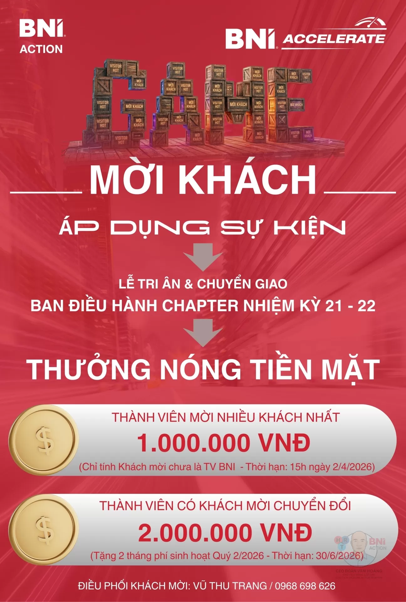 THƯỞNG NÓNG CỰC KHỦNG