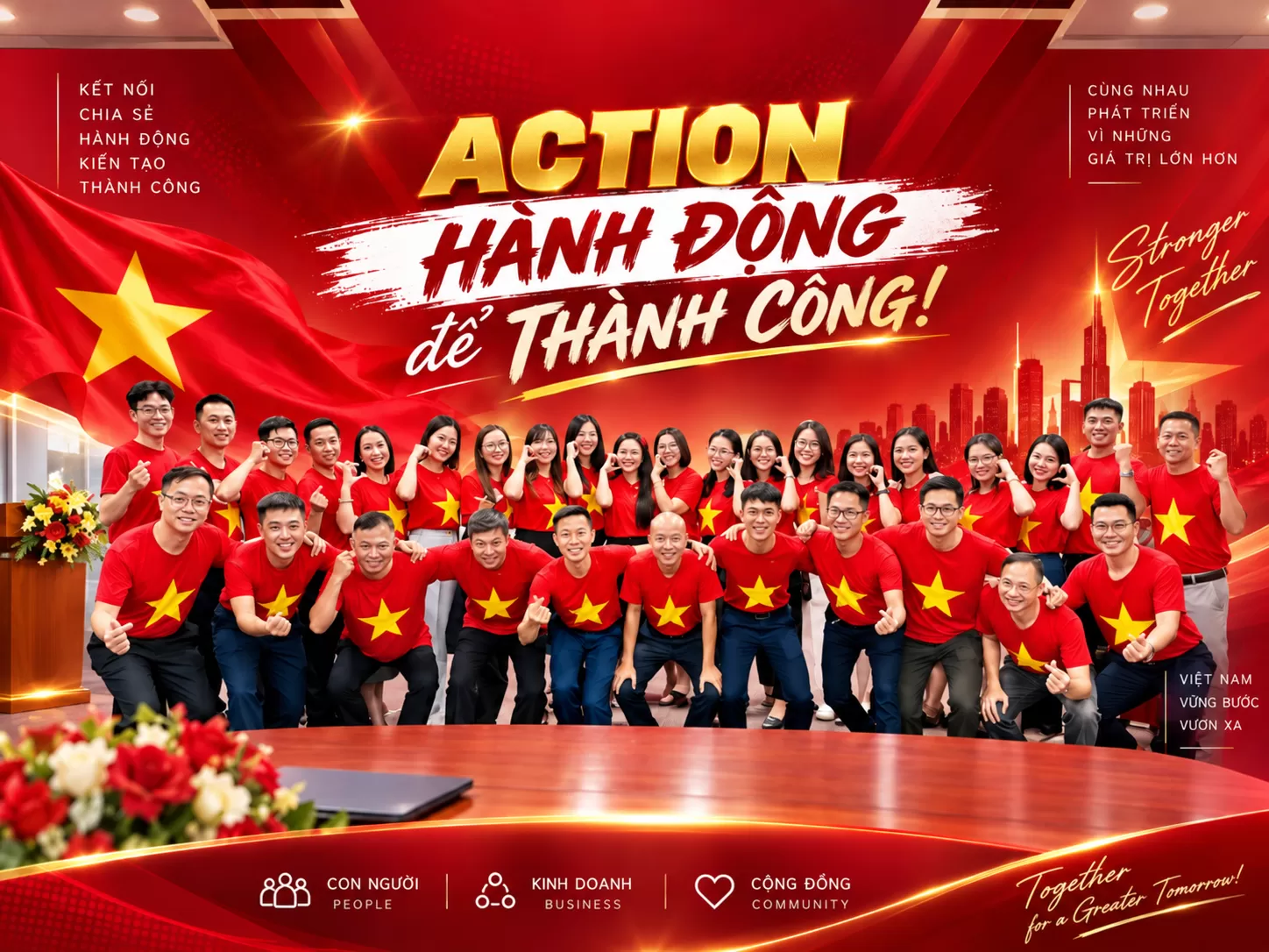 Poster tri &acirc;n Đặng Th&agrave;nh Đạt &ndash; Điều phối Đ&agrave;o tạo BNI Action Nhiệm kỳ 22, th&aacute;ng 4&ndash;9/2026.
