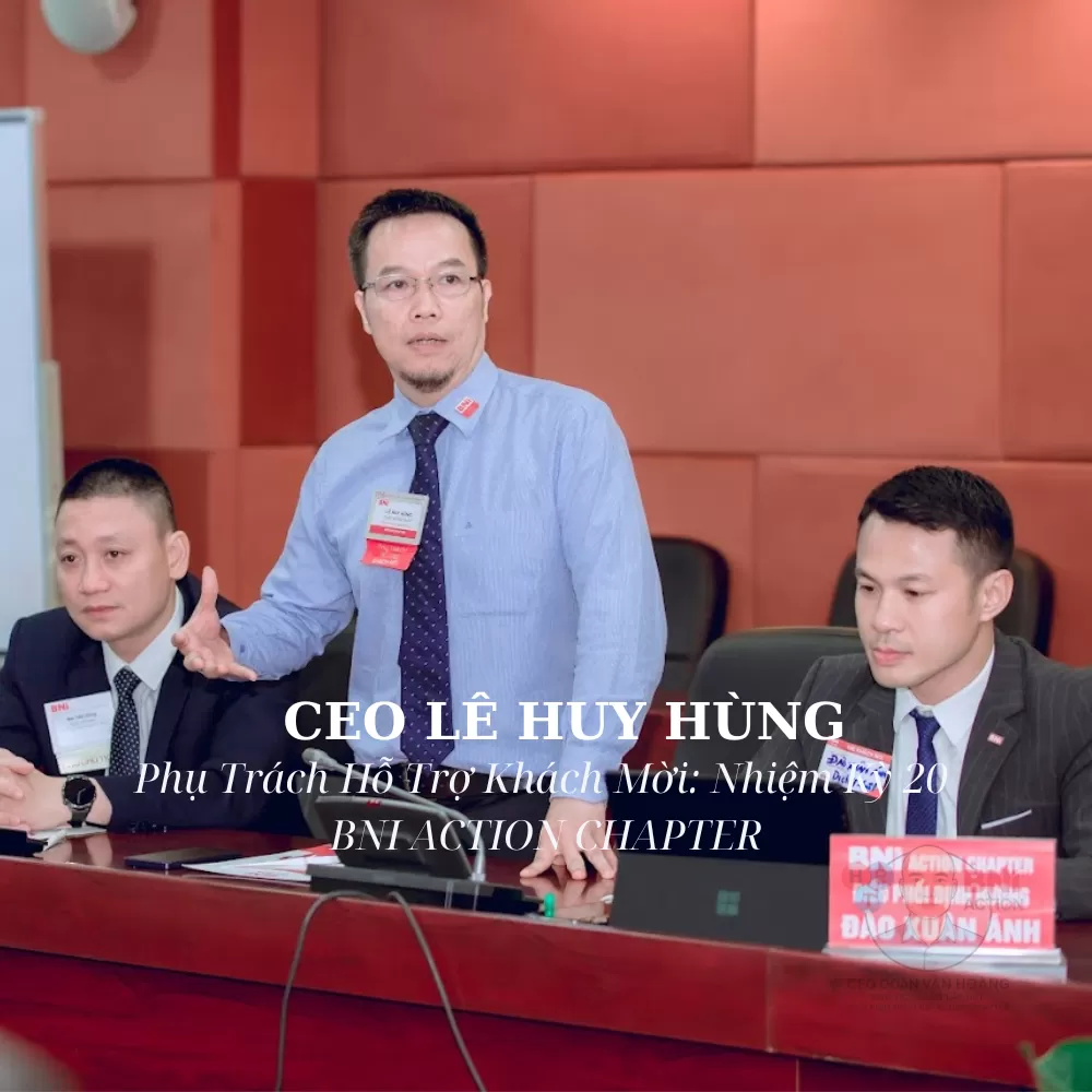BNI Action Thăm doanh nghiệp Thành Viên - Lê Huy Hùng - Công Ty K-Home Việt Nam