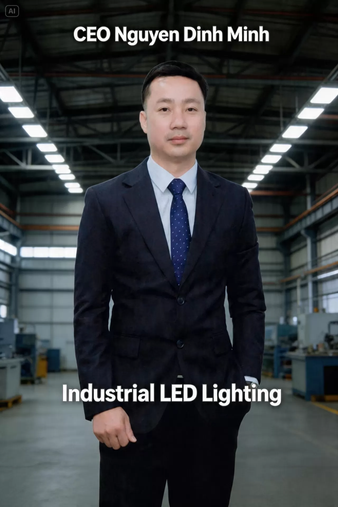 CEO Nguyễn Đ&igrave;nh Minh &ndash; Đ&egrave;n LED C&ocirc;ng Nghiệp