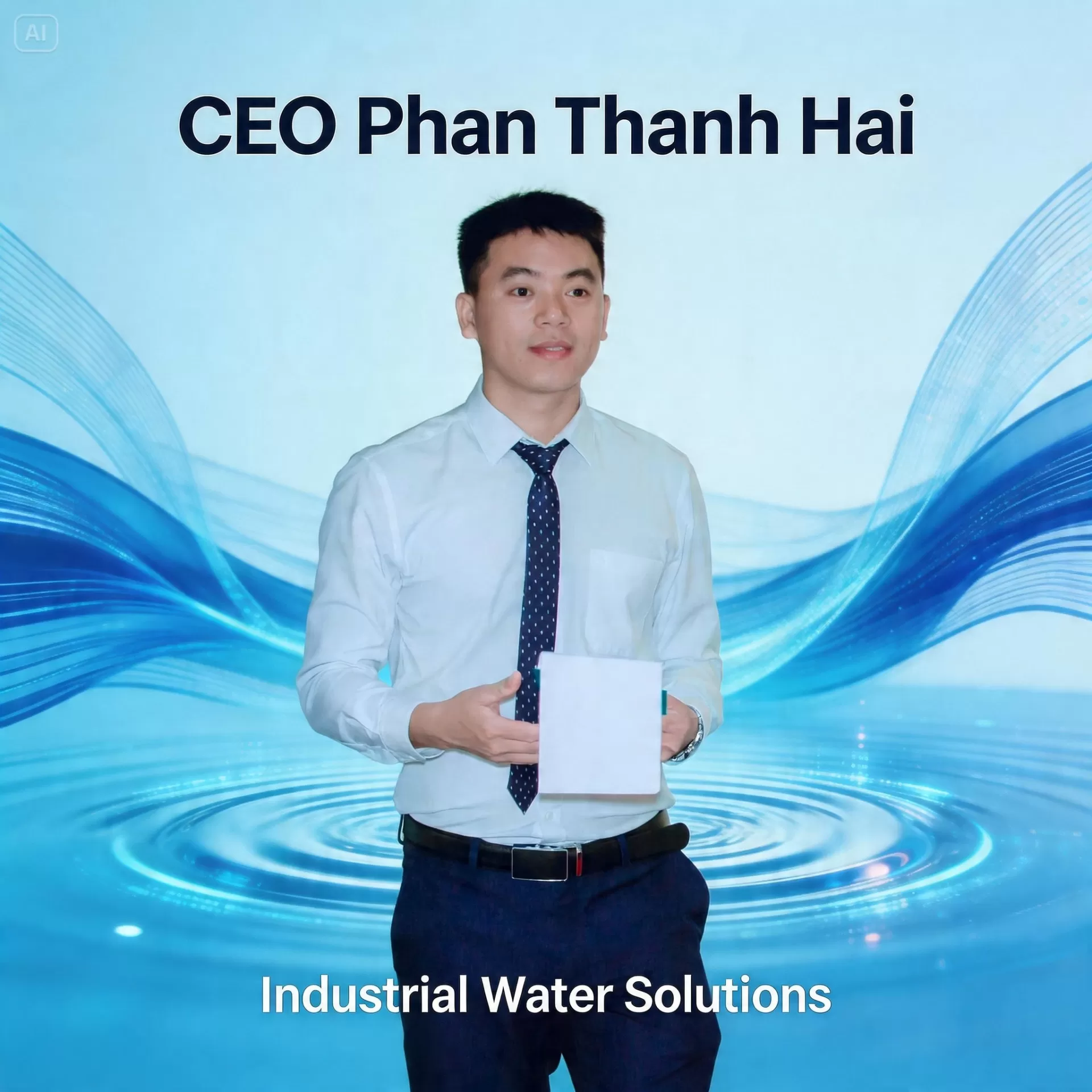 CEO Phan Thanh Hải &ndash; Giải Ph&aacute;p M&ocirc;i Trường Nước VINA WATER
