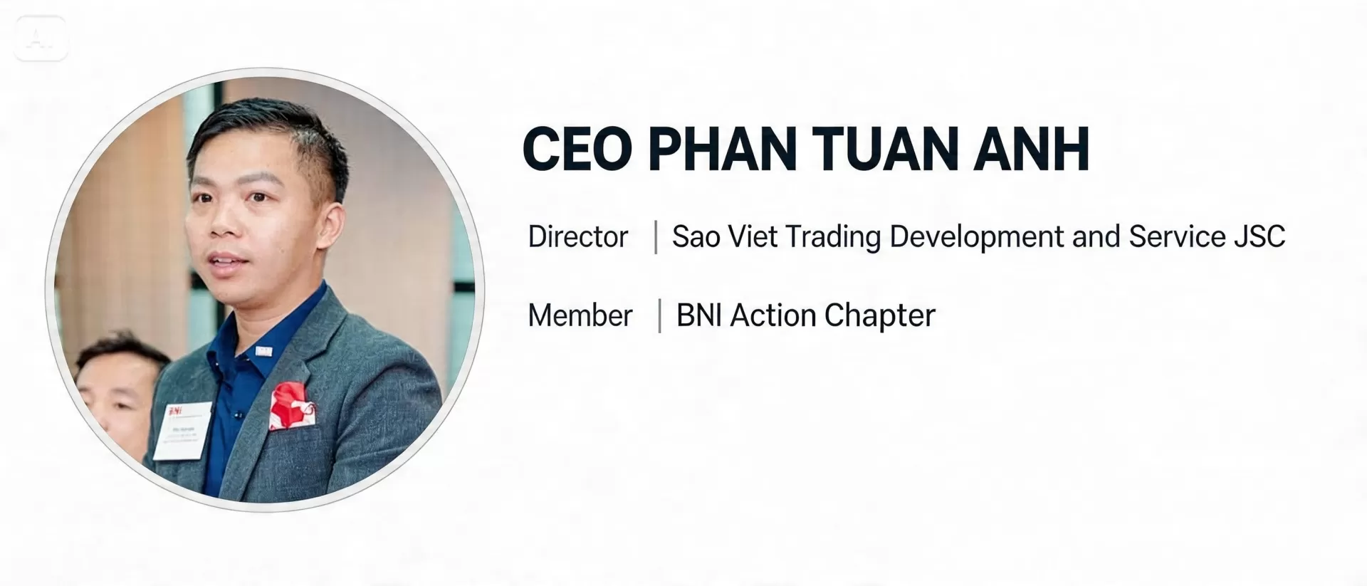 BNI Action Chapter Ch&agrave;o Đ&oacute;n Th&agrave;nh Vi&ecirc;n Mới &ndash; CEO Phan Tuấn Anh