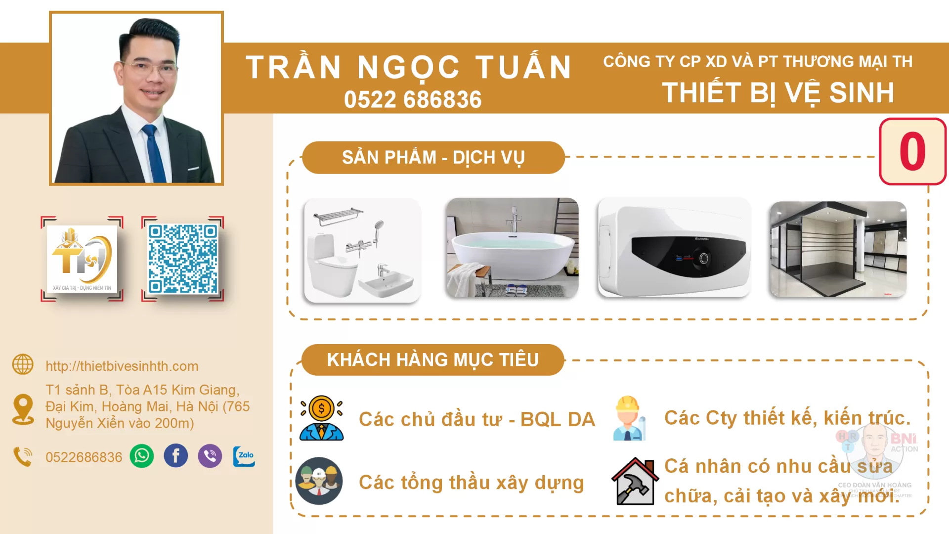 Trần Ngọc Tuấn – PT Mối quan hệ Thành viên