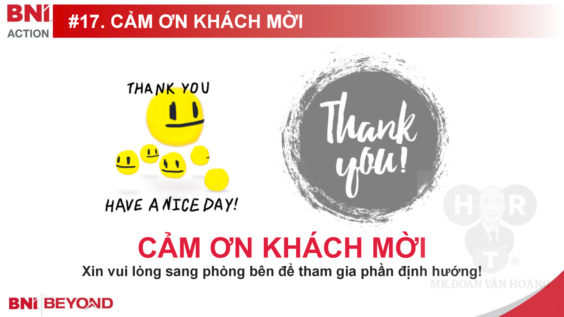 Bước số 17 - Cảm ơn kh&aacute;ch mời