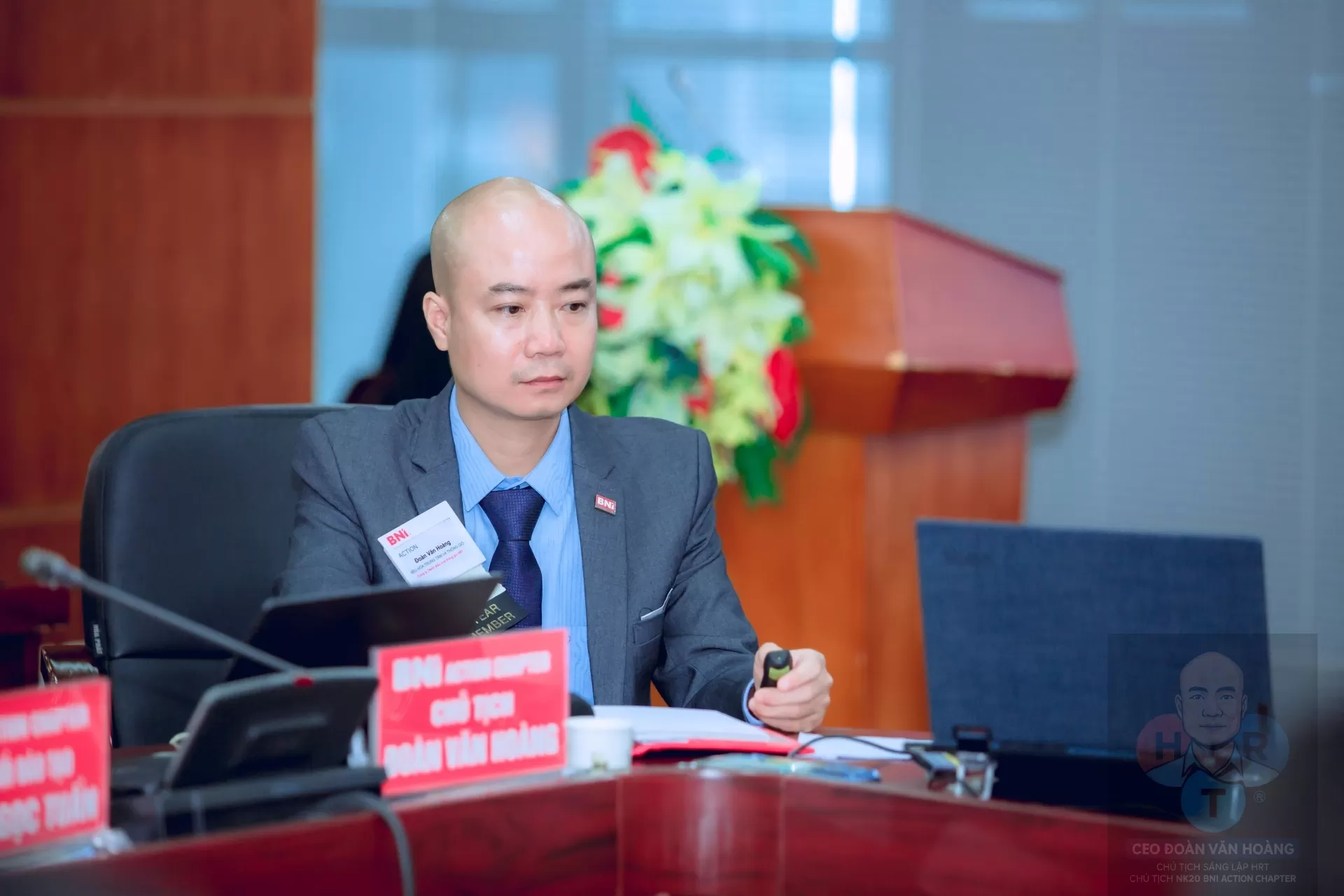 CEO ĐO&Agrave;N VĂN HO&Agrave;NG Ch&iacute;nh Thức Nhận Quyết Định Bổ Nhiệm Đại Sứ Tăng Trưởng BNI Power Chapter