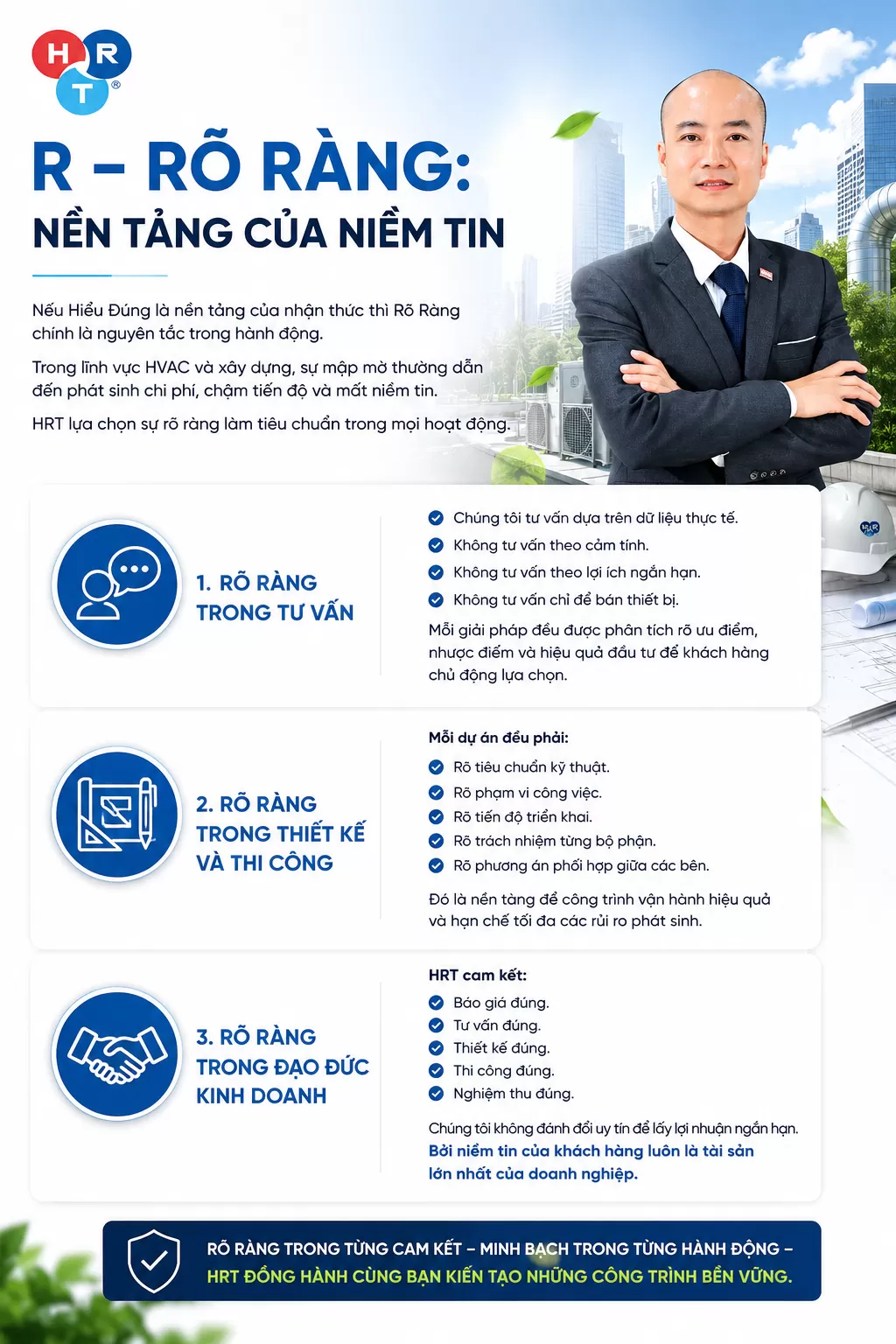 R – RÕ RÀNG: NỀN TẢNG CỦA NIỀM TIN