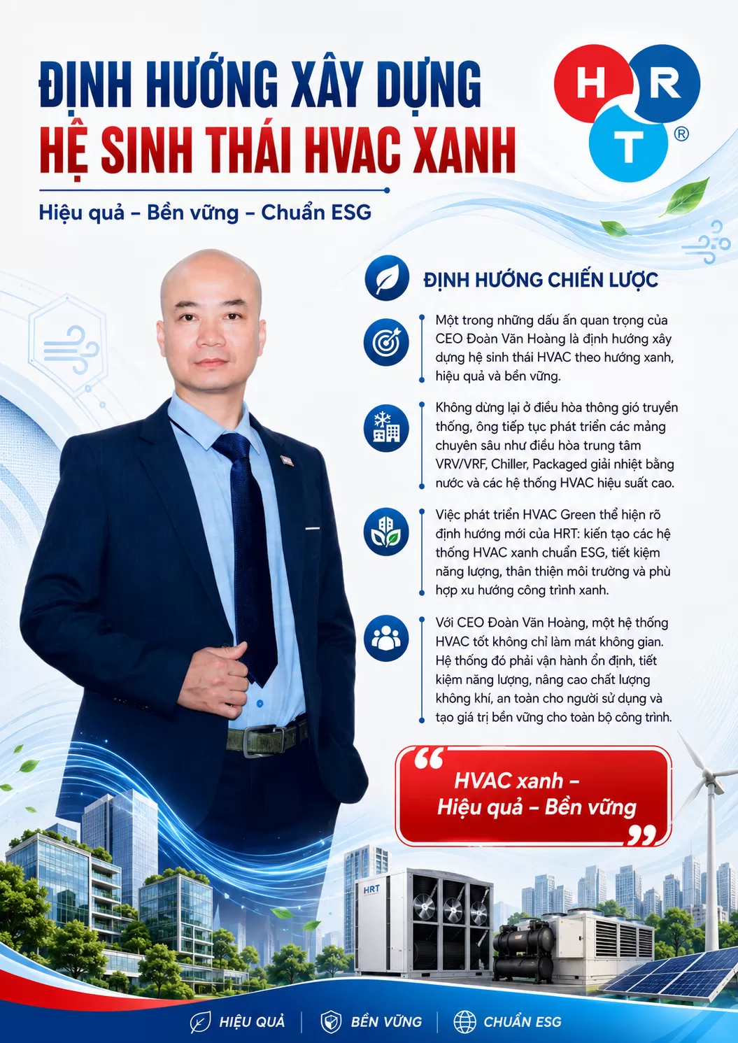 Định hướng xây dựng hệ sinh thái HVAC xanh
