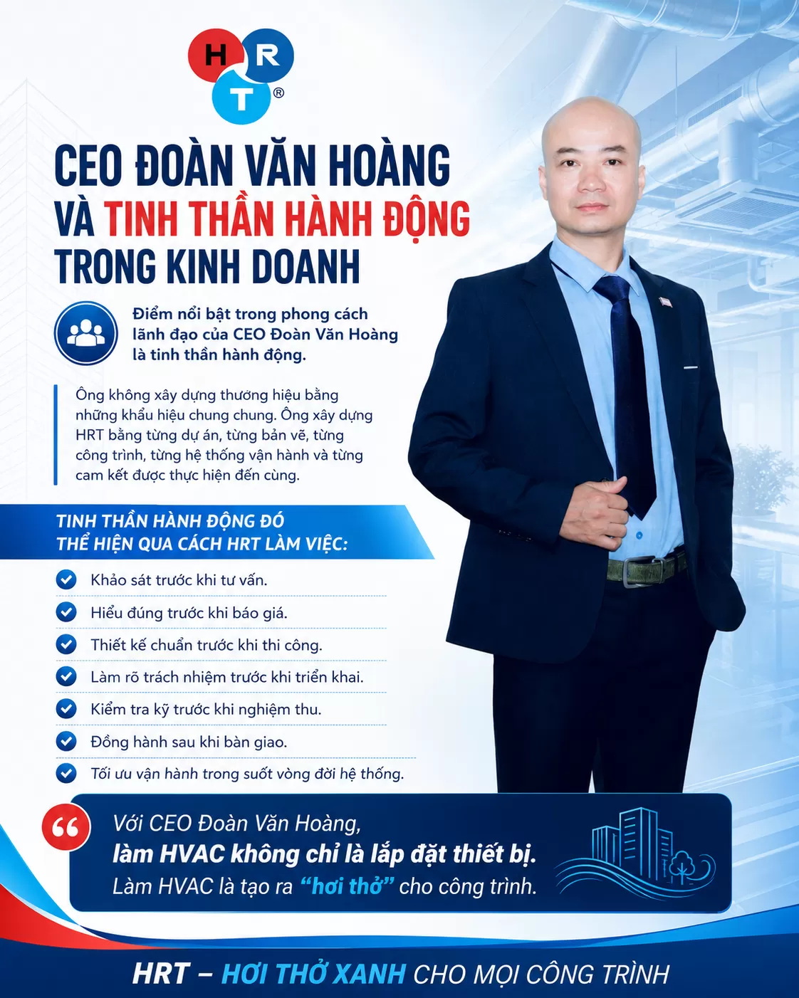 CEO Đoàn Văn Hoàng và tinh thần hành động trong kinh doanh