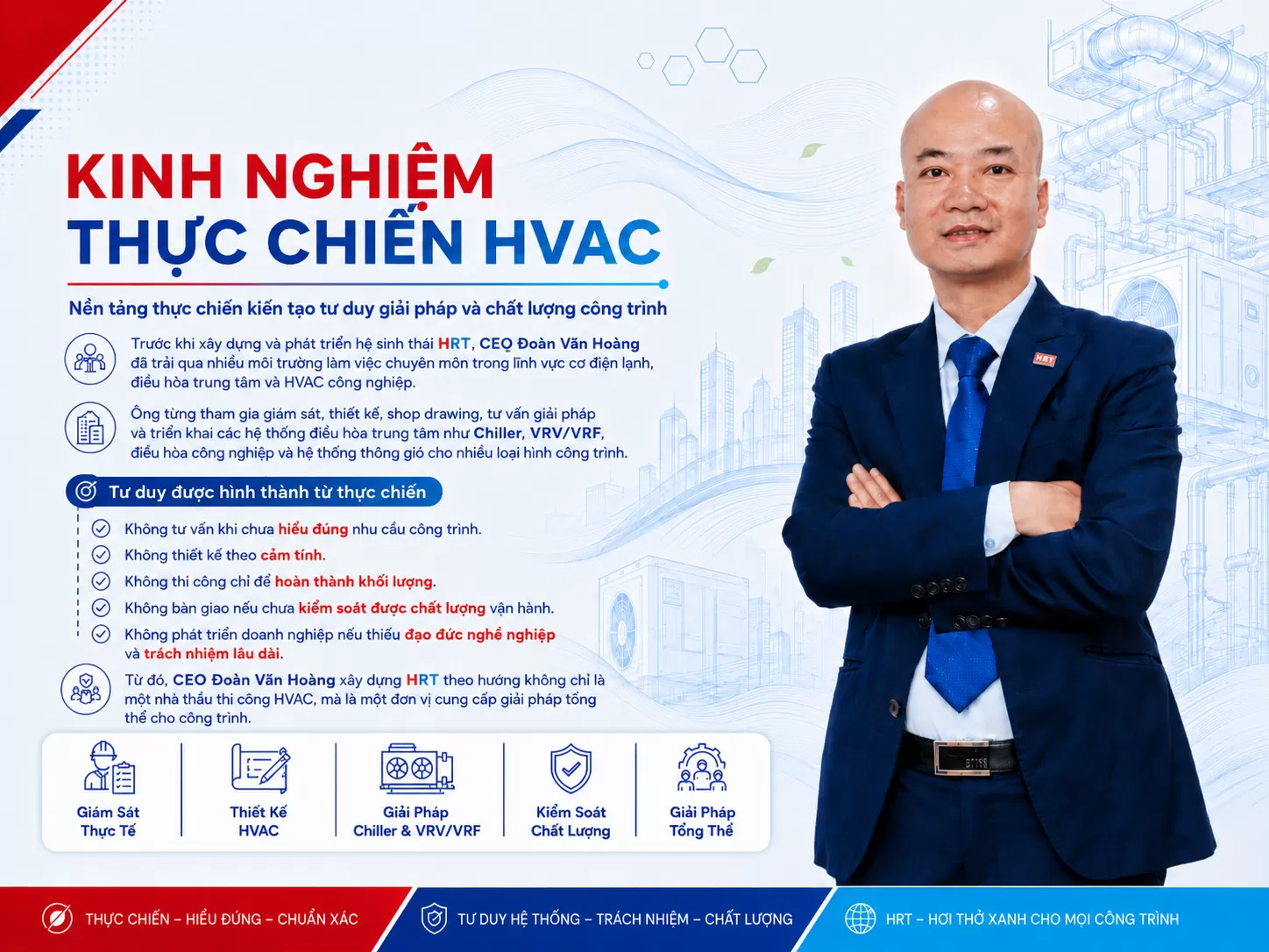 Kinh nghiệm thực chiến trong lĩnh vực HVAC