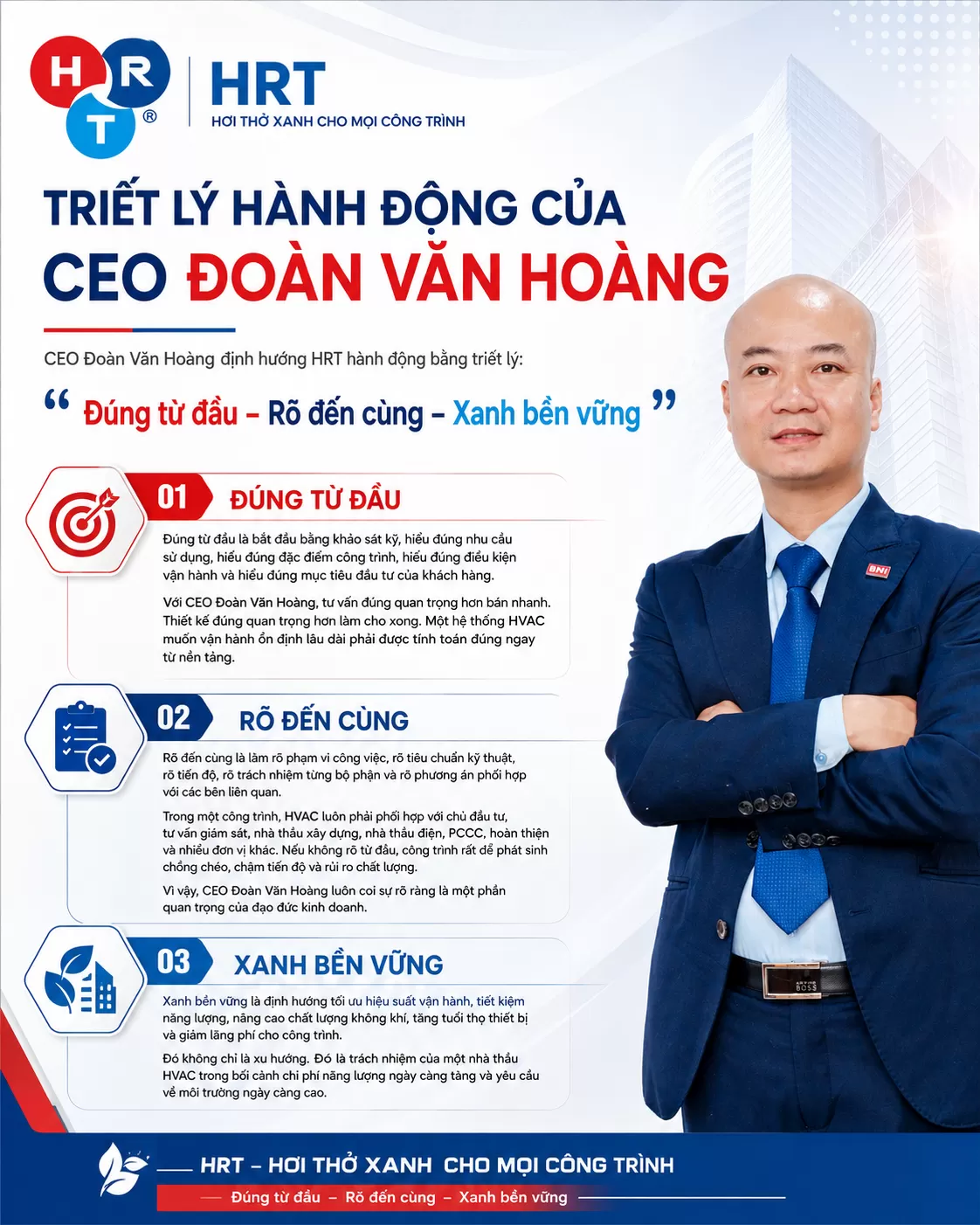 Triết lý hành động của CEO Đoàn Văn Hoàng