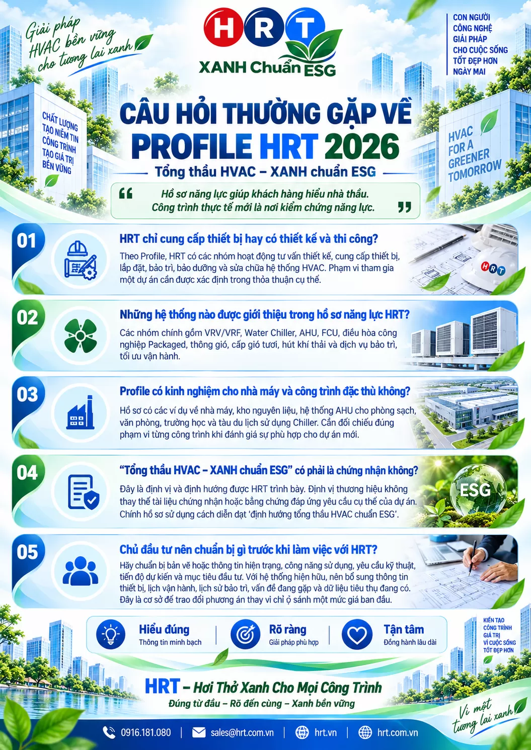 8. Câu hỏi thường gặp về Profile HRT 2026