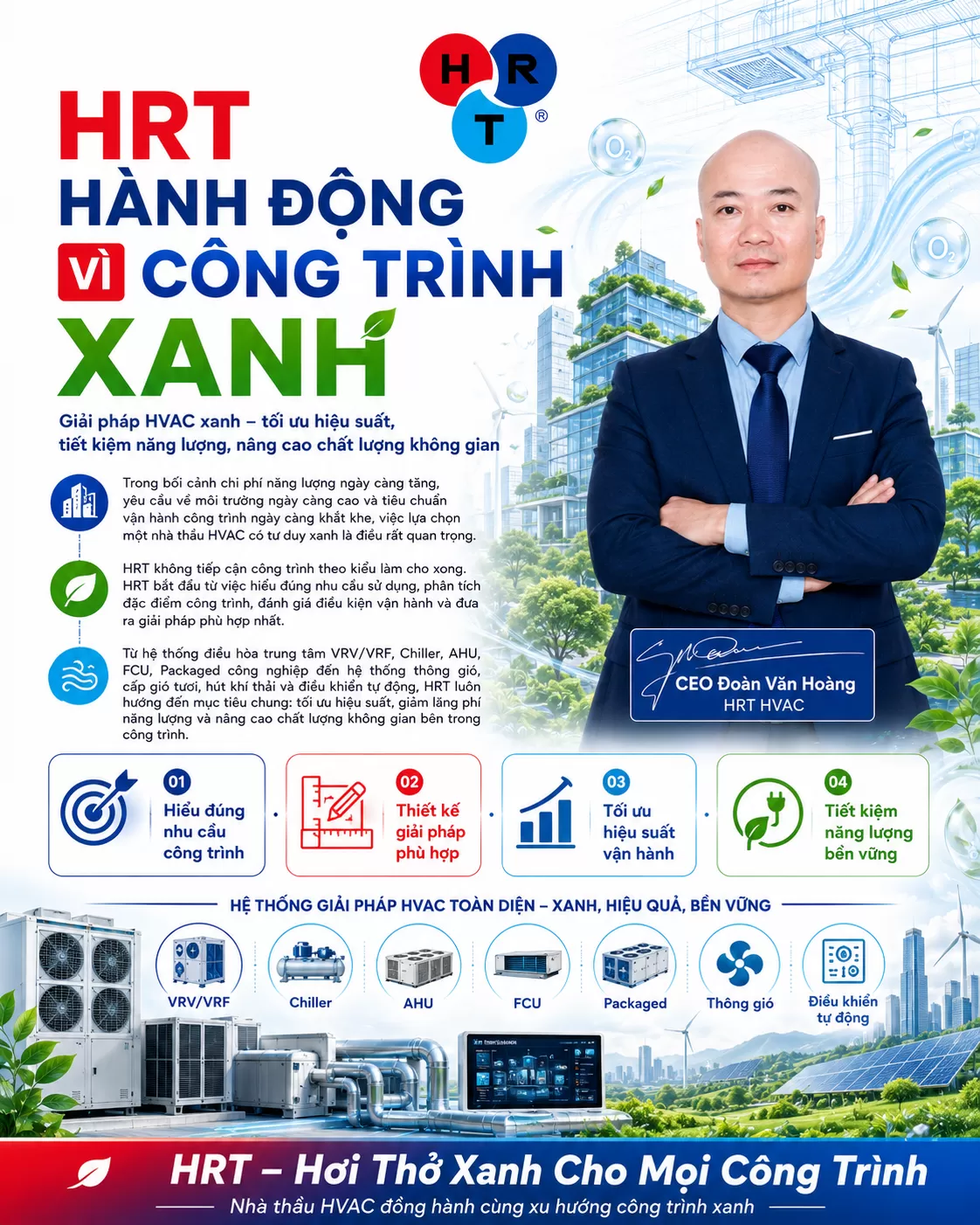 HRT h&agrave;nh động v&igrave; c&ocirc;ng tr&igrave;nh xanh