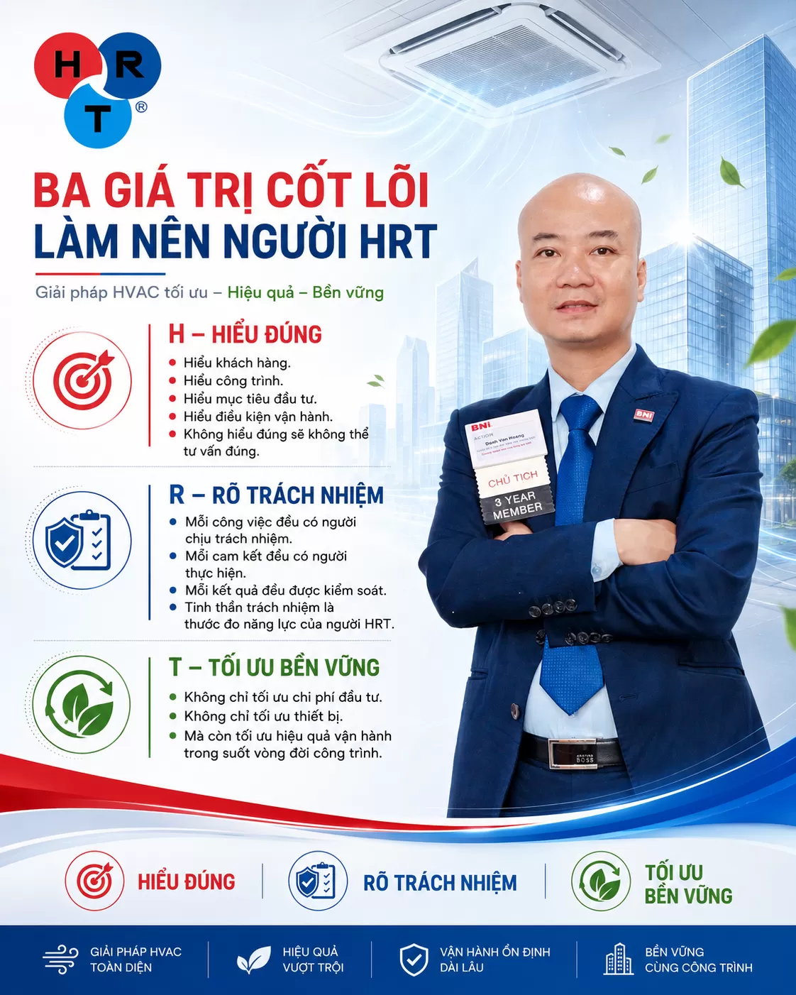 Ba Gi&aacute; Trị Cốt L&otilde;i L&agrave;m N&ecirc;n Người HRT