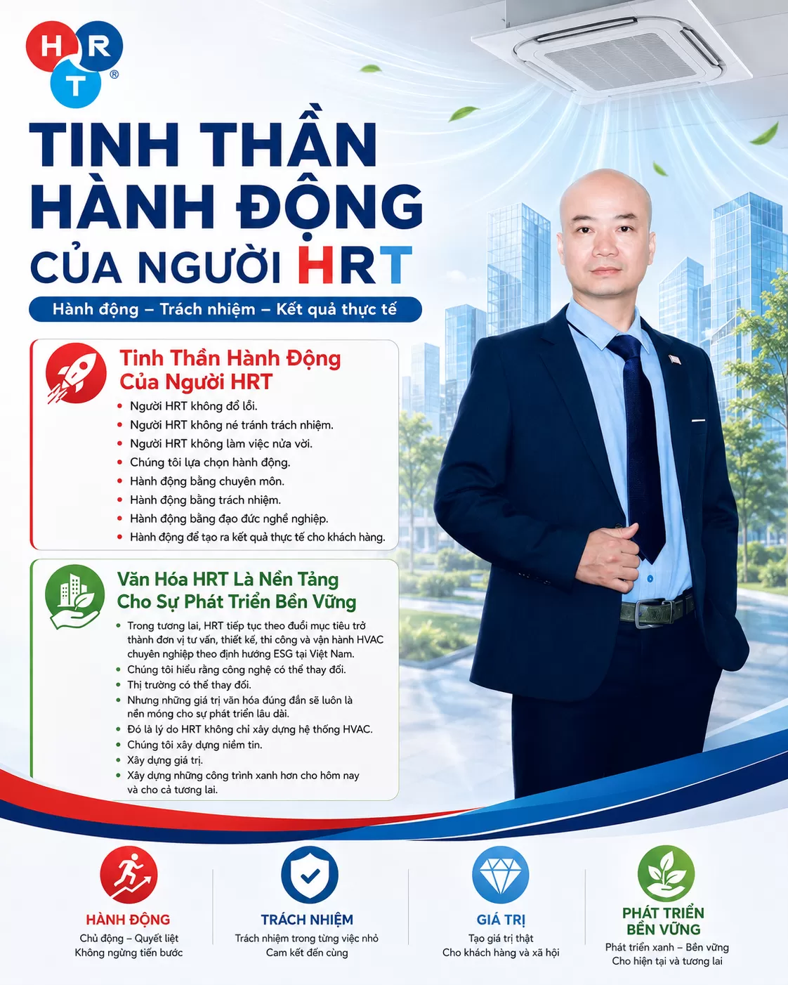 Tinh Thần H&agrave;nh Động Của Người HRT