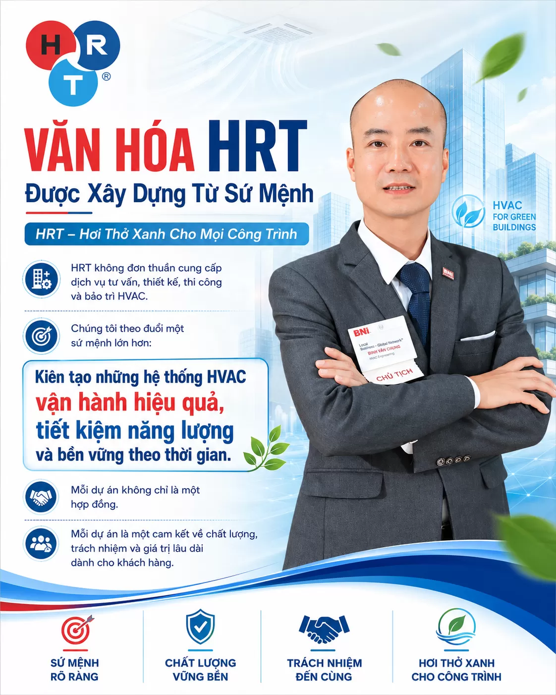 Văn H&oacute;a HRT Được X&acirc;y Dựng Từ Sứ Mệnh
