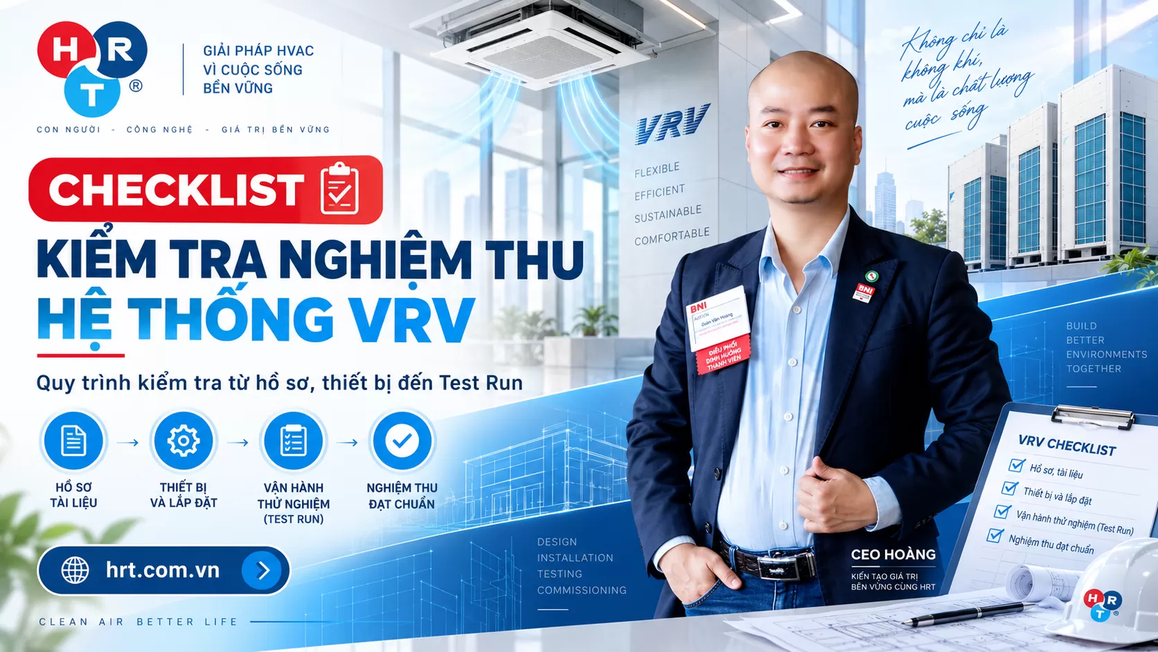 Checklist Nghiệm Thu Hệ Thống VRV Chi Tiết