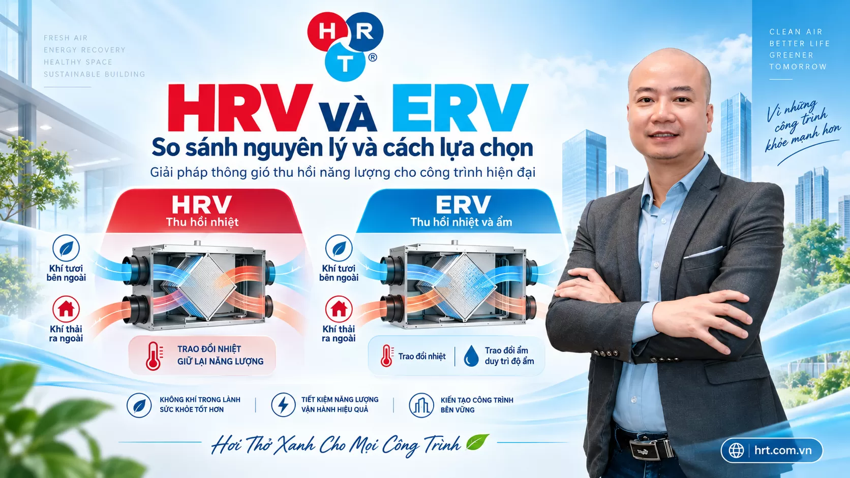 HRV Và ERV – So Sánh, Nguyên Lý Và Cách Lựa Chọn