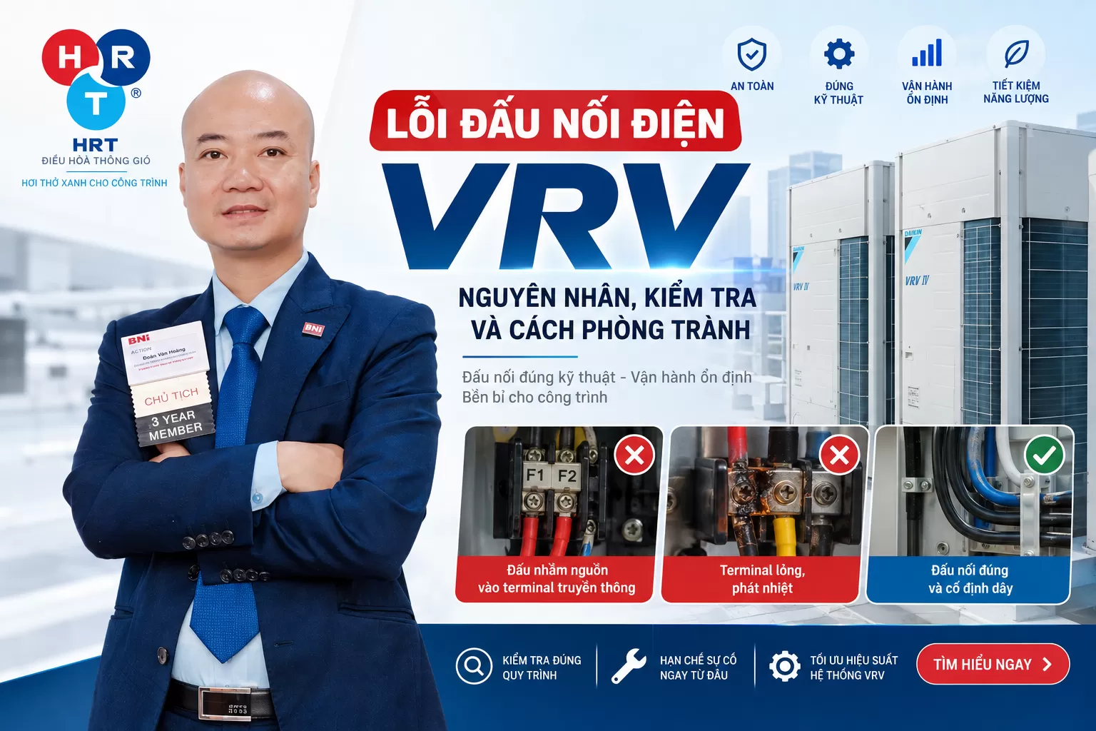 Lỗi Đấu Nối Điện VRV: Nguyên Nhân, Kiểm Tra Và Cách Phòng Tránh