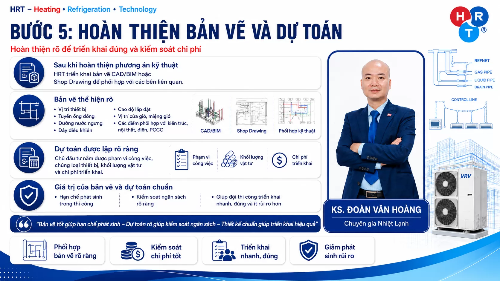 Bước 5: Ho&agrave;n thiện bản vẽ v&agrave; dự to&aacute;n