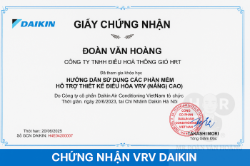 Đoàn Văn Hoàng – VRV Nâng Cao