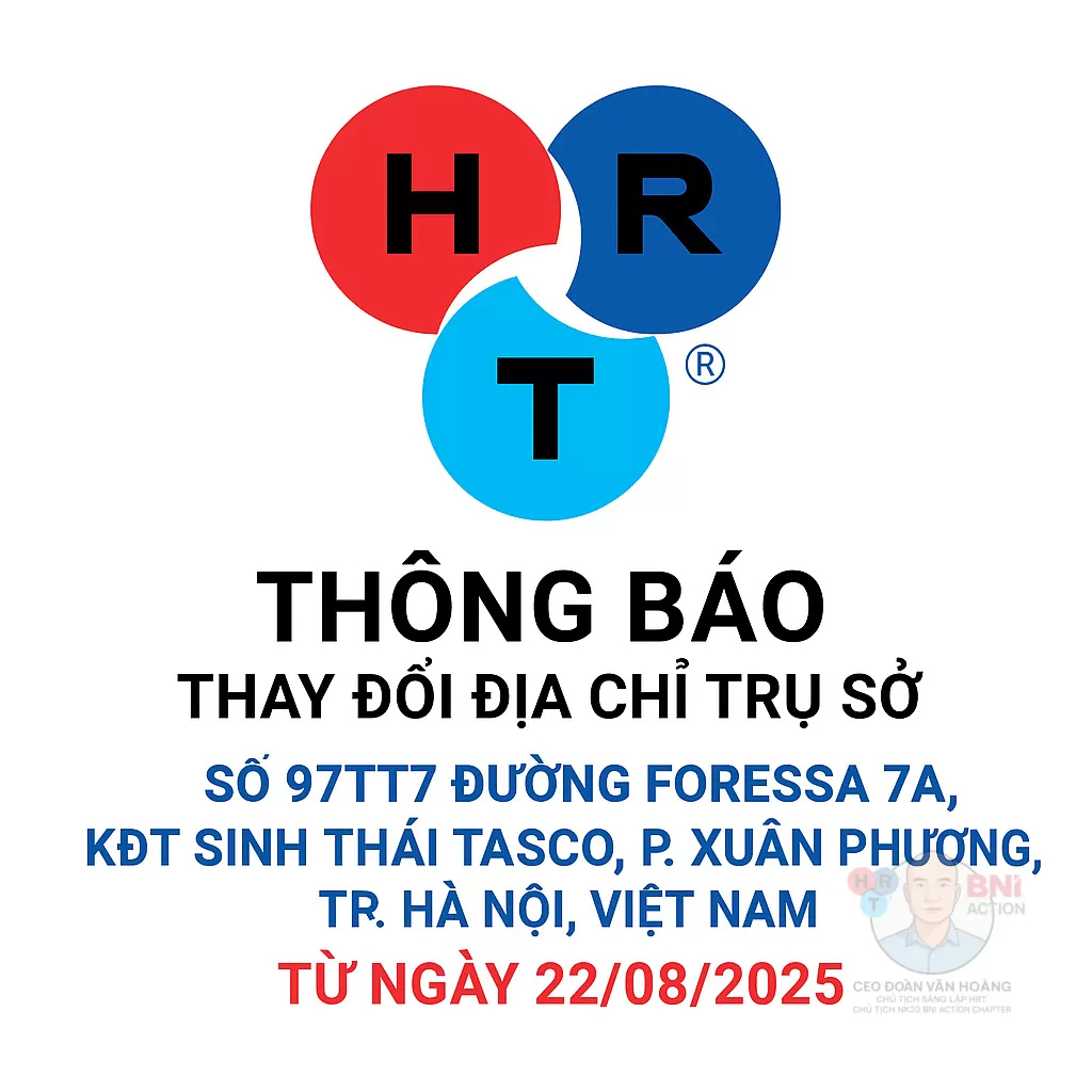 HRT Chính Thức Đổi Địa Chỉ Trụ Sở Tại Hà Nội